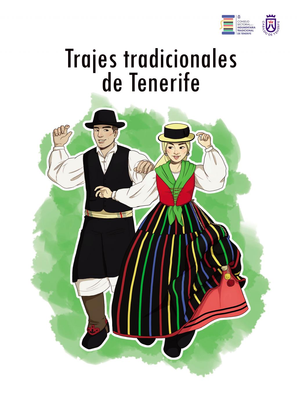 Ilustraciones y despiece Trajes Tradicionales de Tenerife