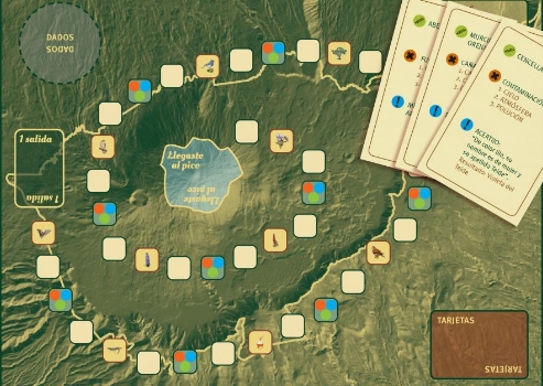 Juego de mesa Descubriendo el Teide