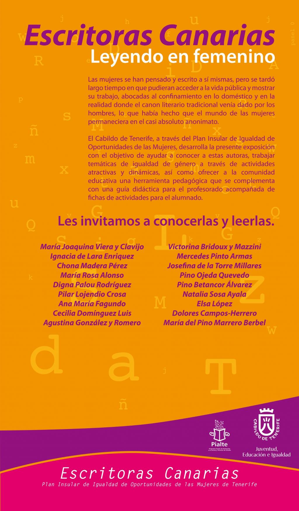 Exposición Escritoras Canarias