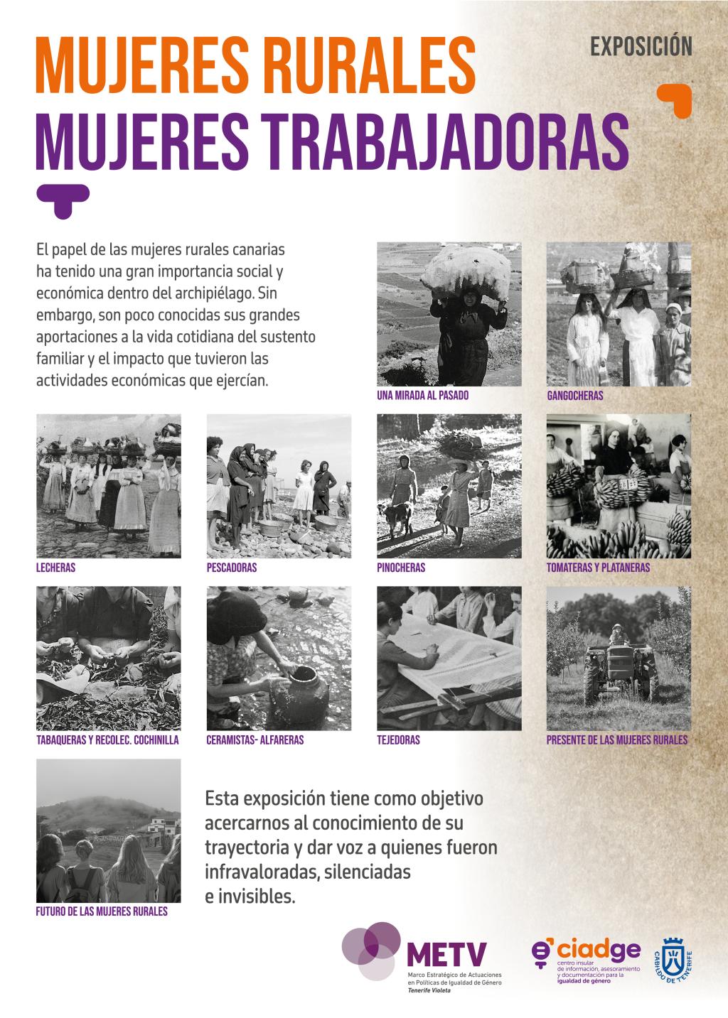 Exposición "Mujeres Rurales, Mujeres Trabajadoras.