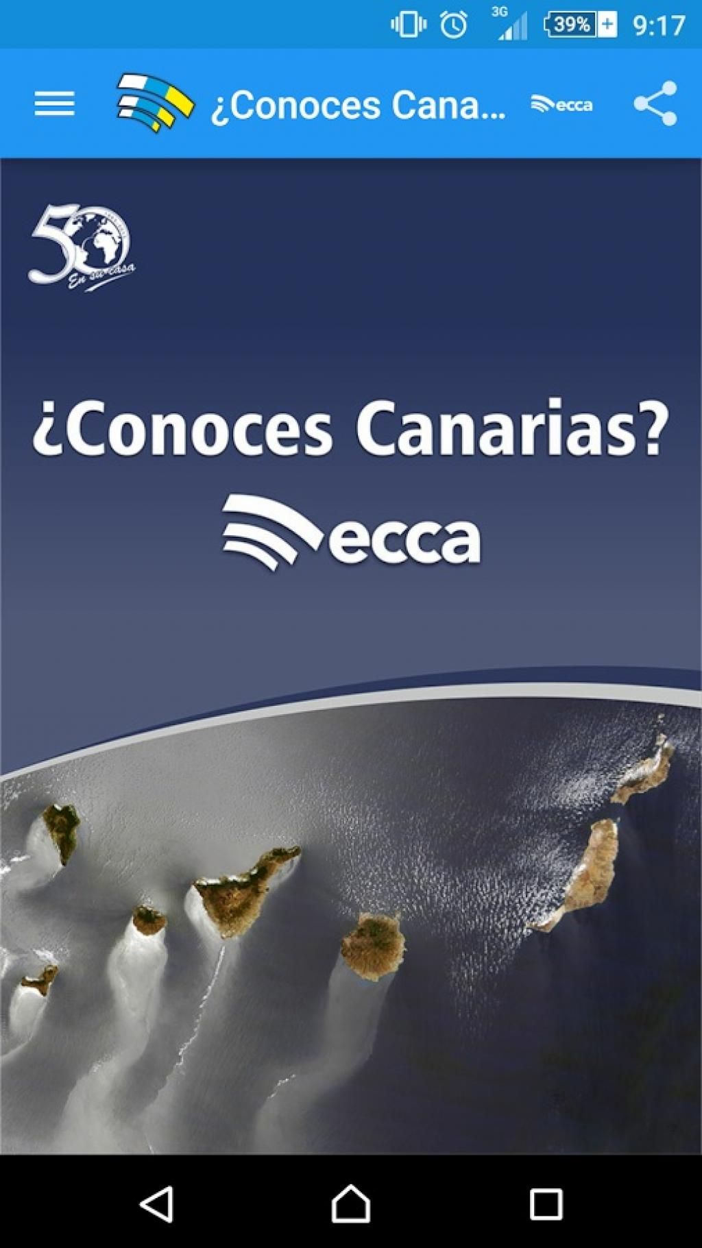 Quiz Radio ECCA, ¿Conoces Canarias? Juego educativo.